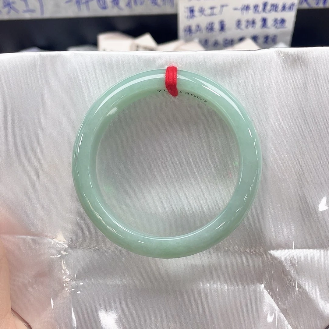翡翠未镶嵌手镯天然缅甸A货翡翠手镯11号