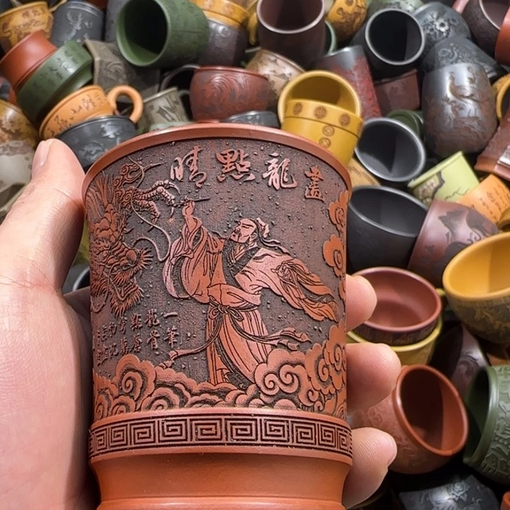 茶杯紫砂全手工制作工艺