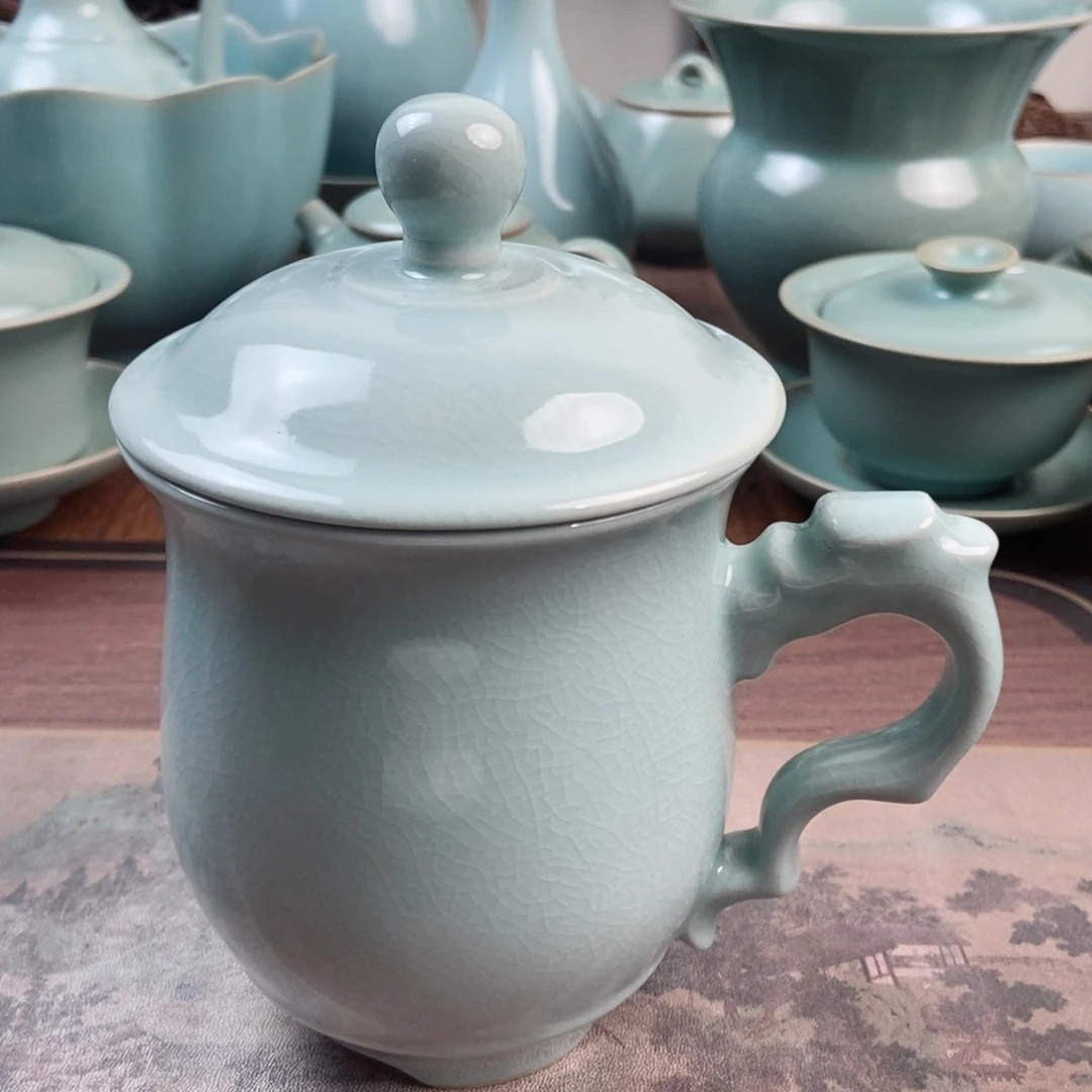 摆件瓷原产地原矿汝瓷～茶器