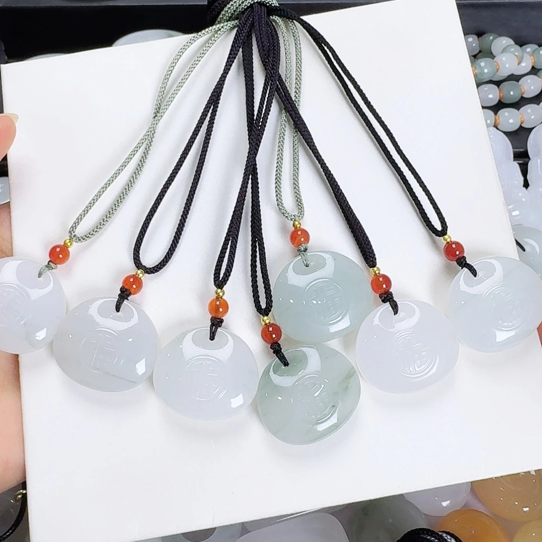 石英质玉未镶嵌颈饰福袋子多样性发其一