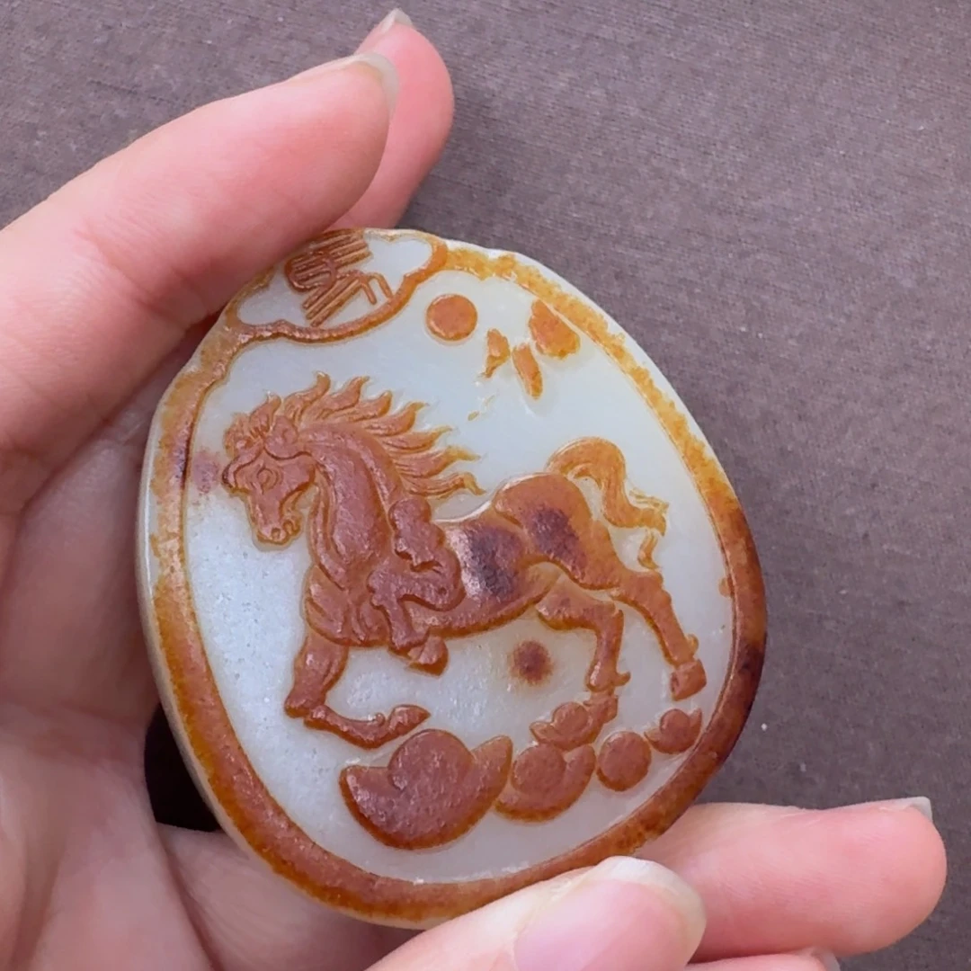 未镶嵌和田玉挂件