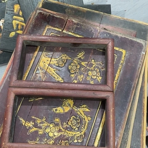 香榧木茶**生2个孤品木雕30