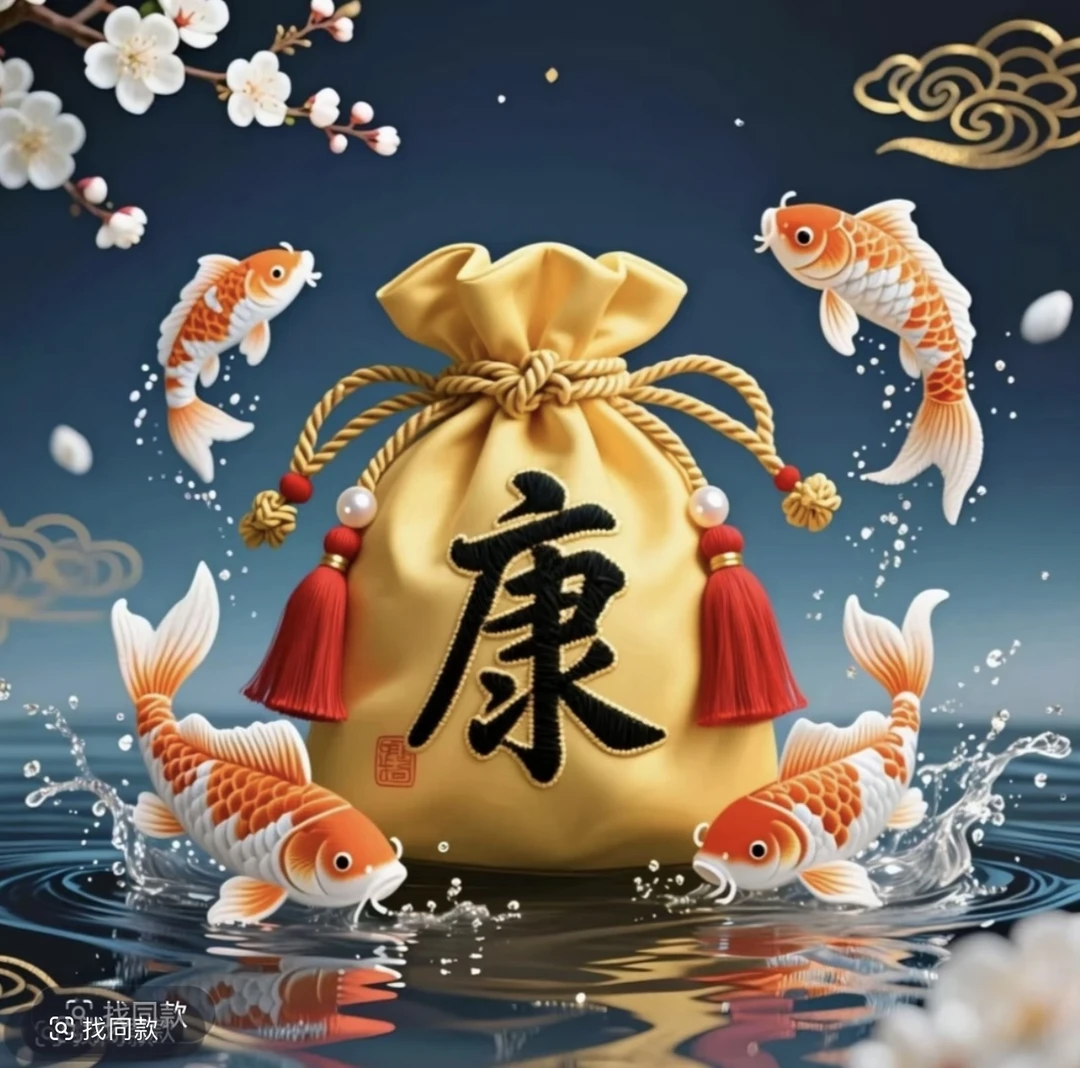 2号老师推荐康康手绘卡生肖挂件
