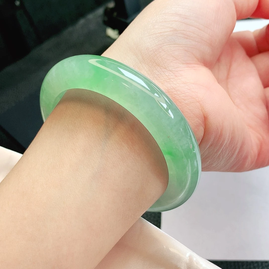 【闪购商品】未镶嵌手镯翡翠缅甸天然a货翡翠