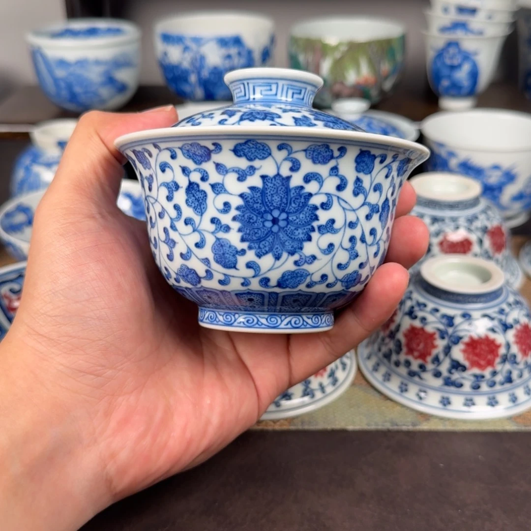 现代手工手绘茶器微瑕福利