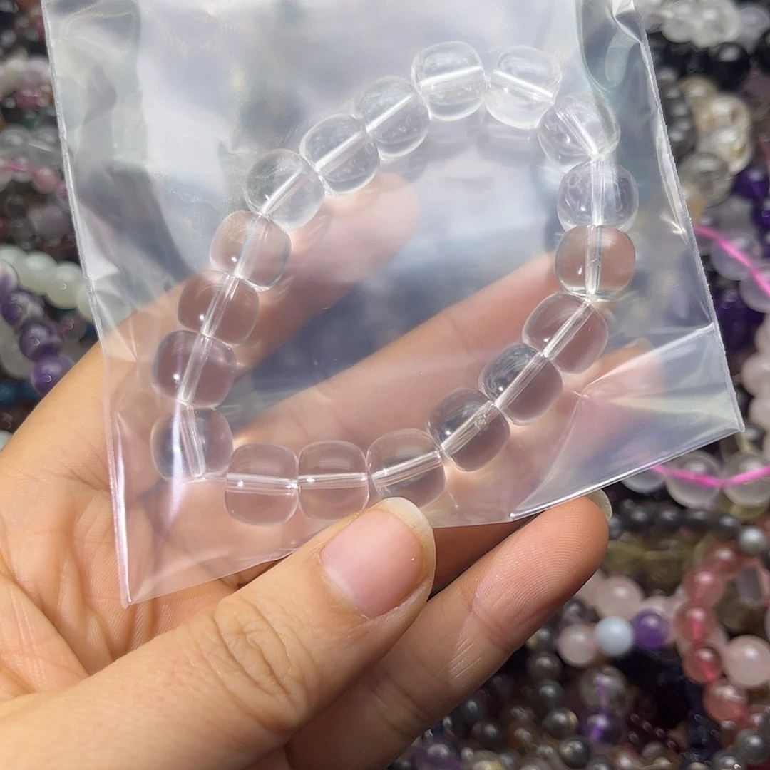 紫晶手绳银S925镶嵌奶***号手链项链手链