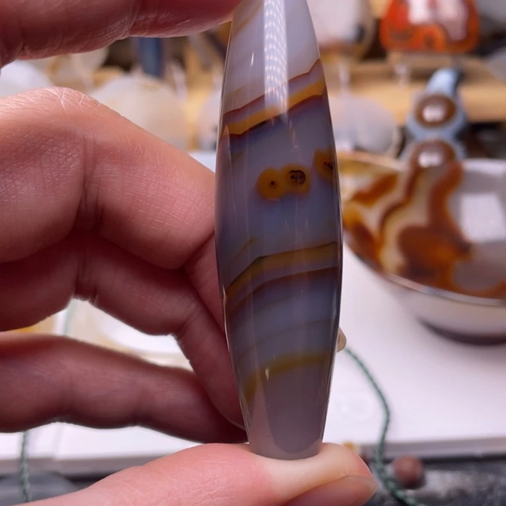 玛瑙/玉髓未镶嵌吊坠(不含链)