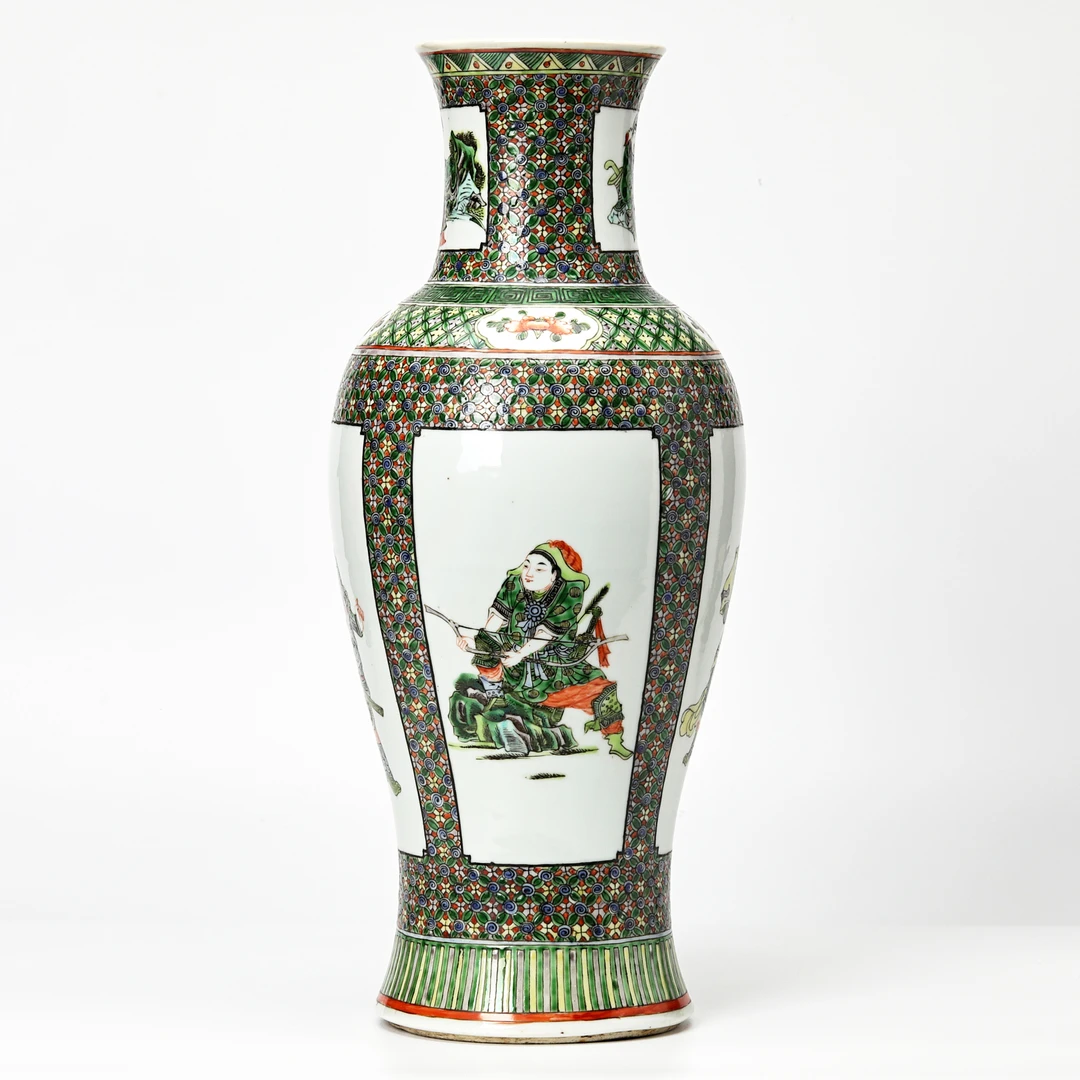 6236·五彩人物观音瓶