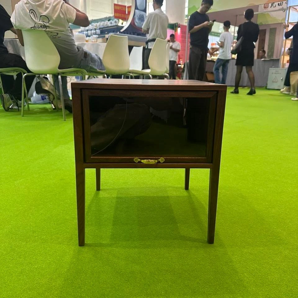 【展会首发】黑胡桃牙科柜底柜 尺寸约36*36*42cm