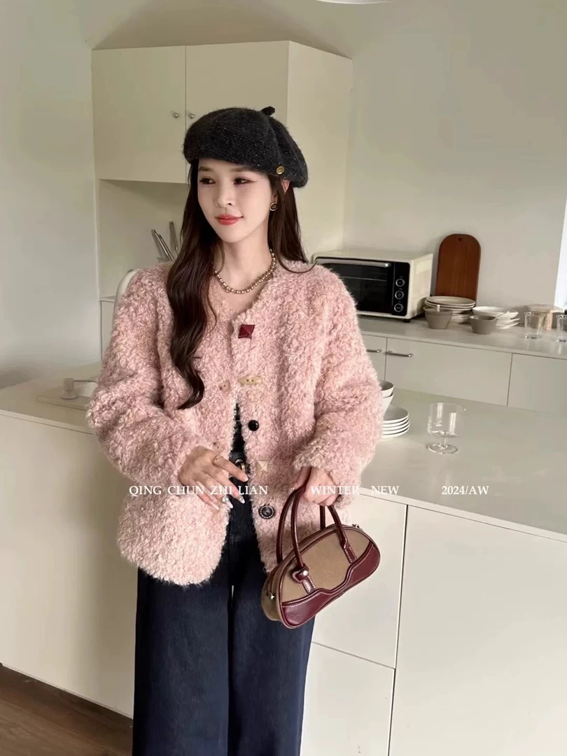 【综合链接】厚款休闲风潮流加厚冬季秋冬网红拼接女装百搭保暖外套