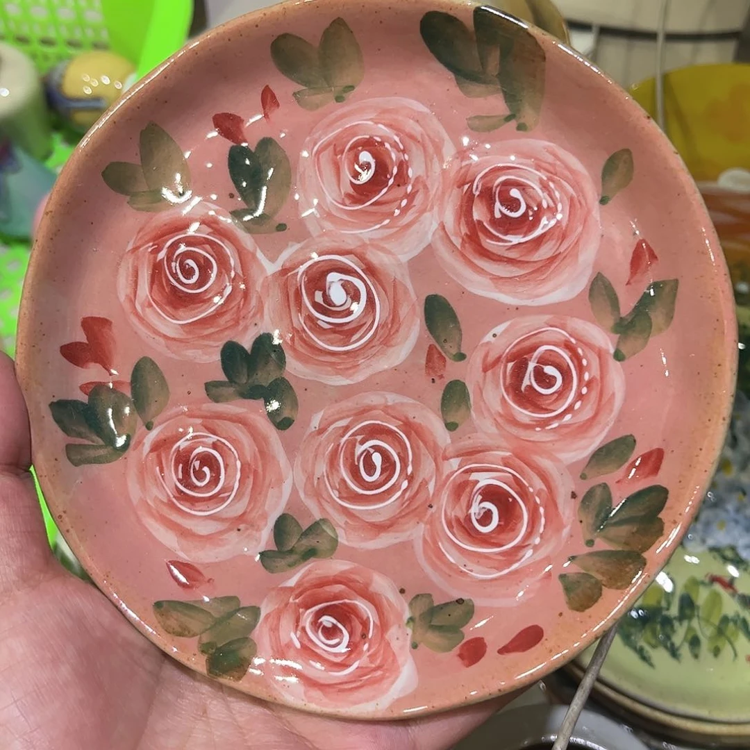 瓷片红红火火过大年