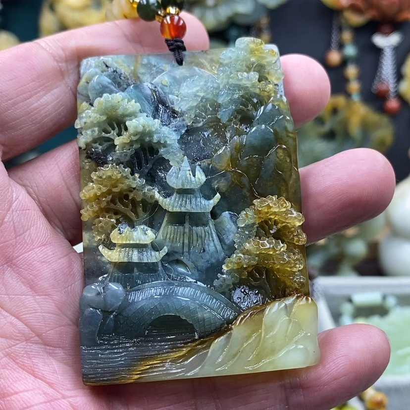【闪购商品】未镶嵌岫玉吊坠