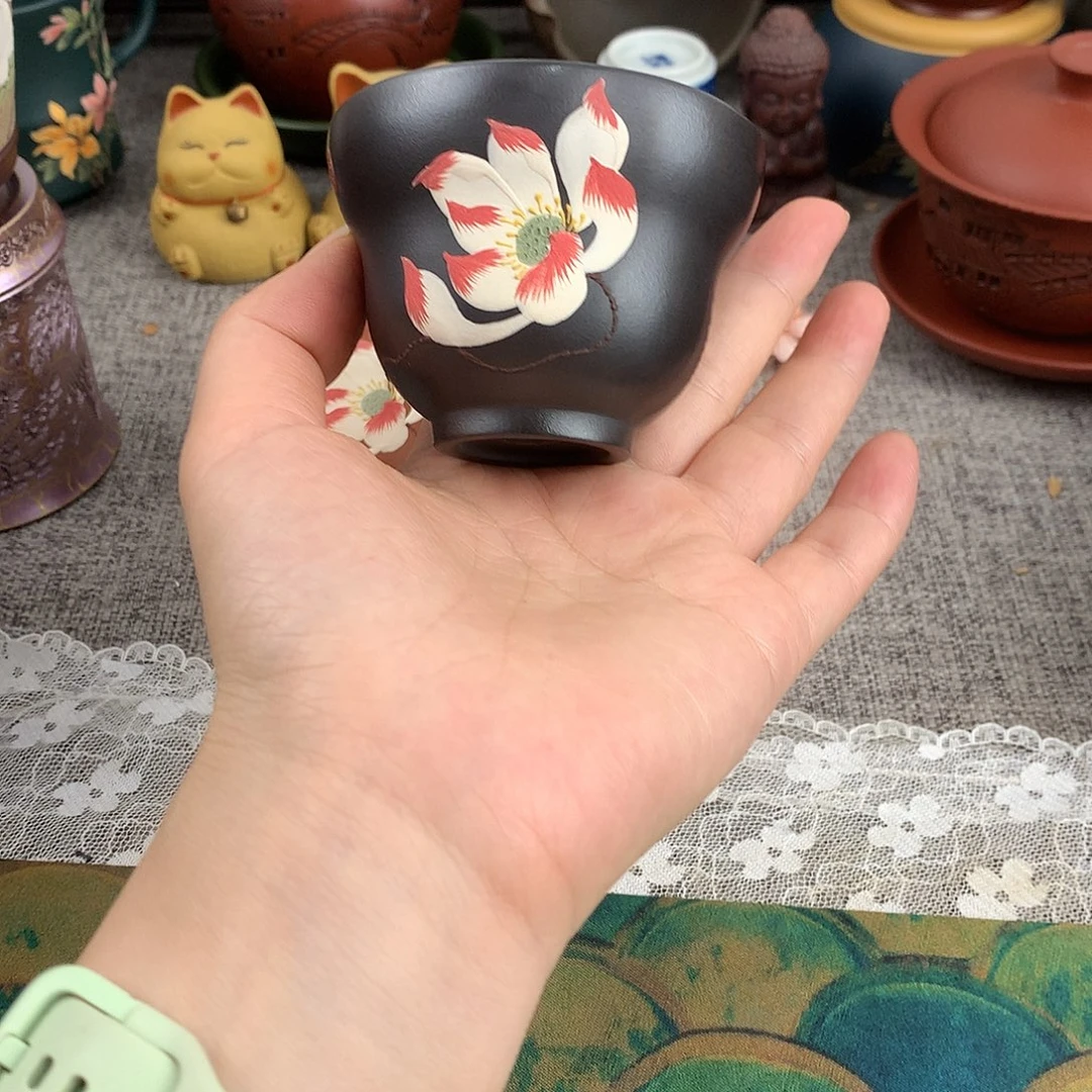 茶杯紫砂高端主人杯