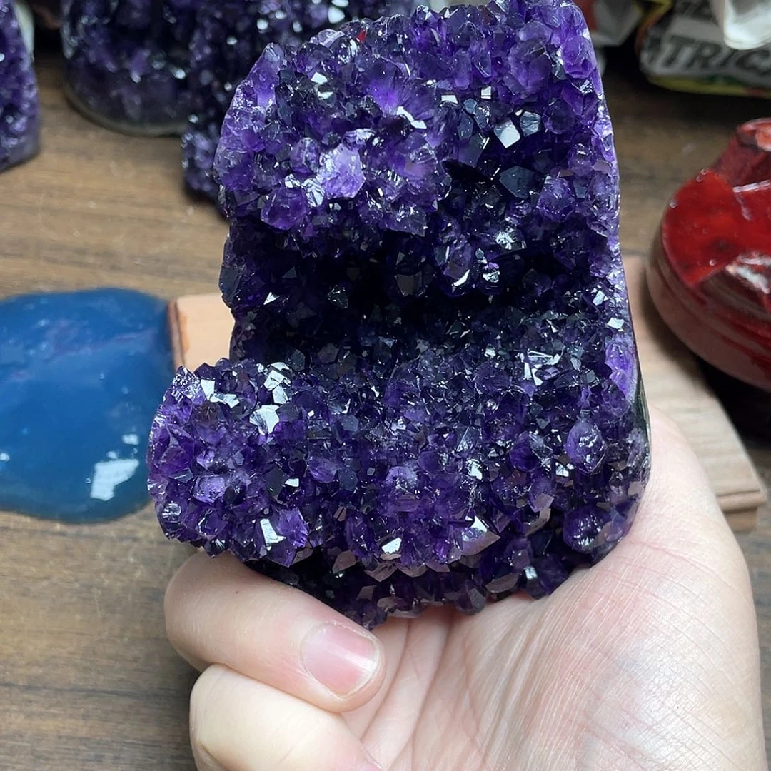 紫晶大型摆件（非配饰）未镶嵌