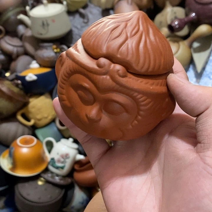 瓷片荷花开花又落花