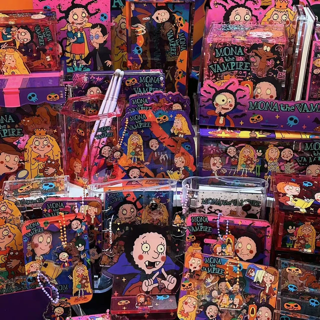 【三天左右】DIY手作亚克力收纳盒卡通配饰胸针冰箱贴配件片片