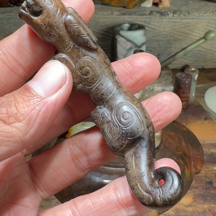 和田玉挂件未镶嵌3***j