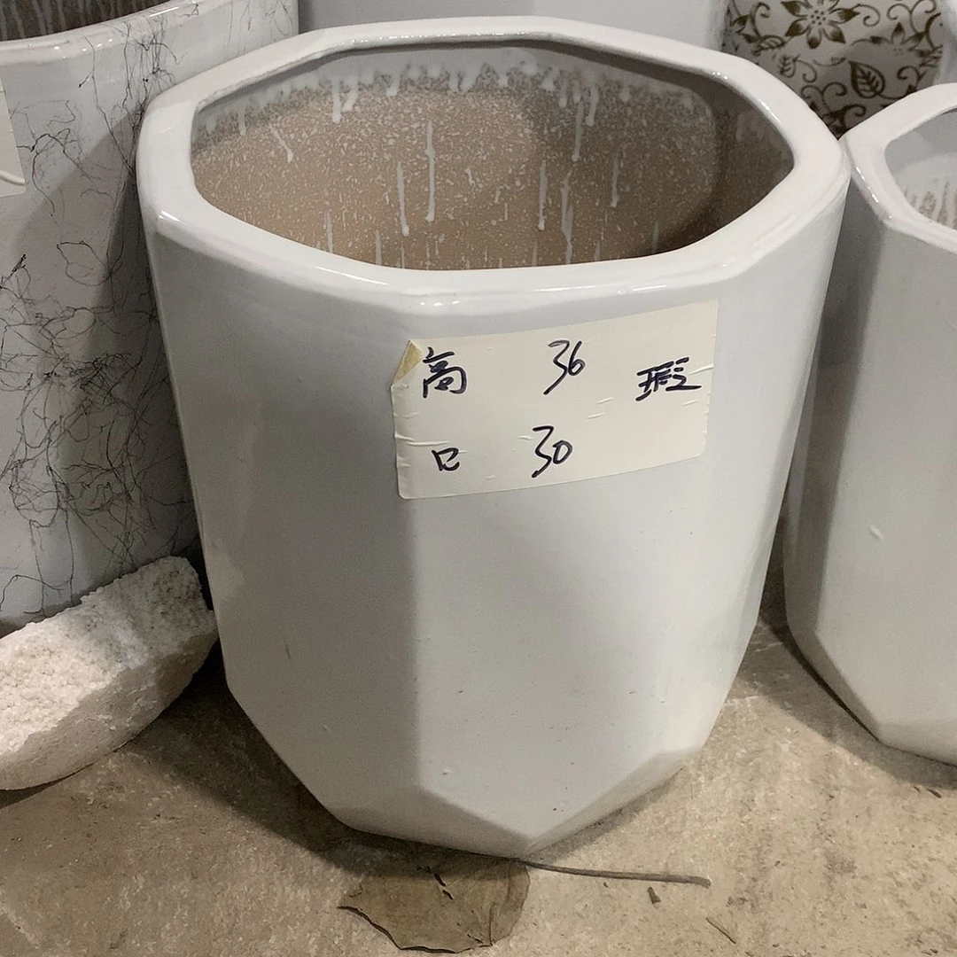 高温陶瓷花盆微瑕