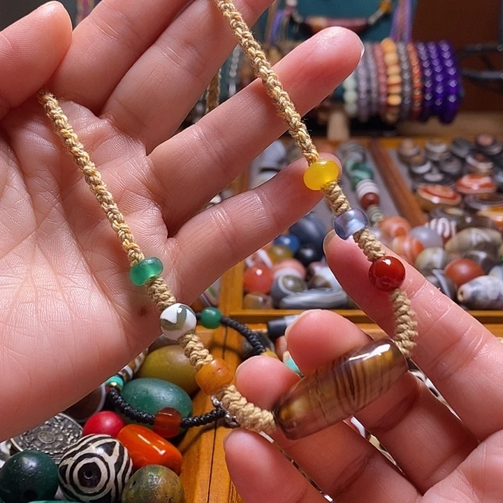 玛瑙/玉髓未镶嵌颈饰