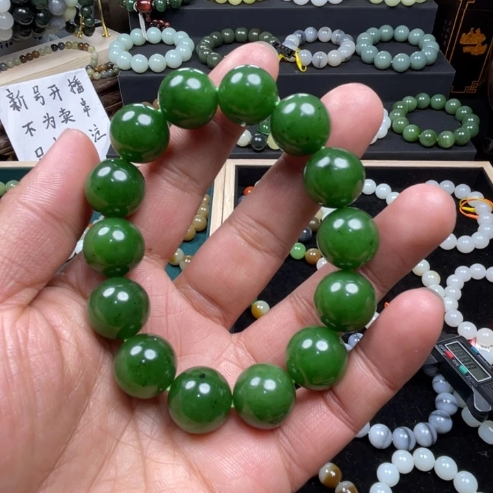 和田玉手串未镶嵌