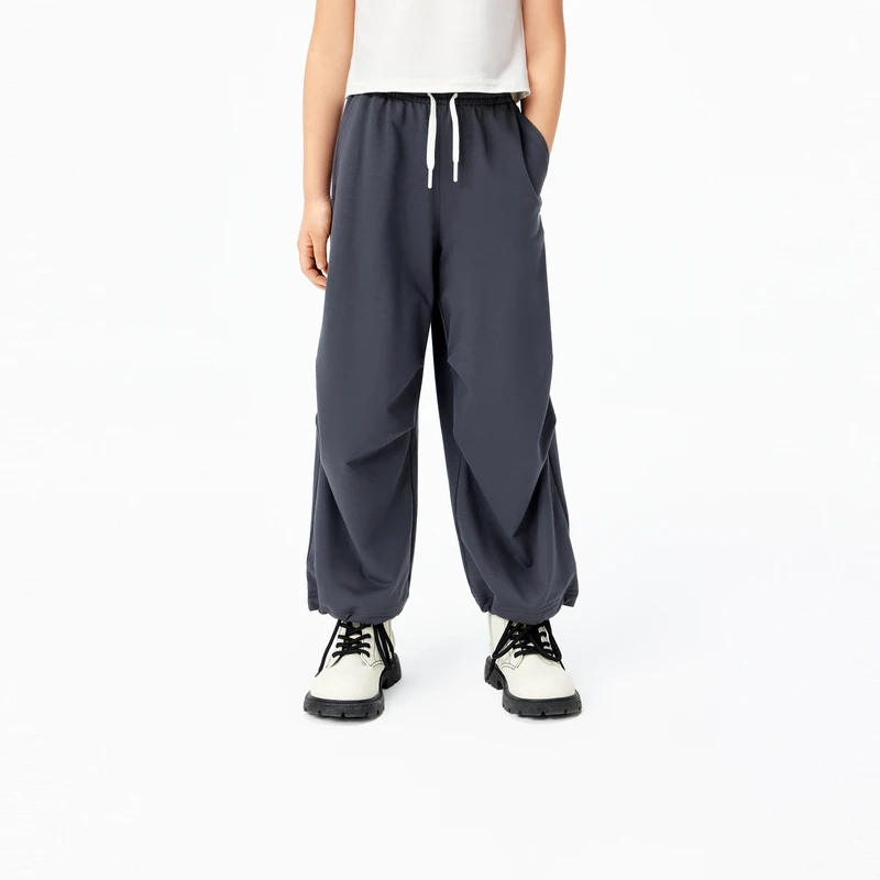 littlemoco童装25夏装新款男女童防蚊裤降落伞兵长裤#KBE2PAT012