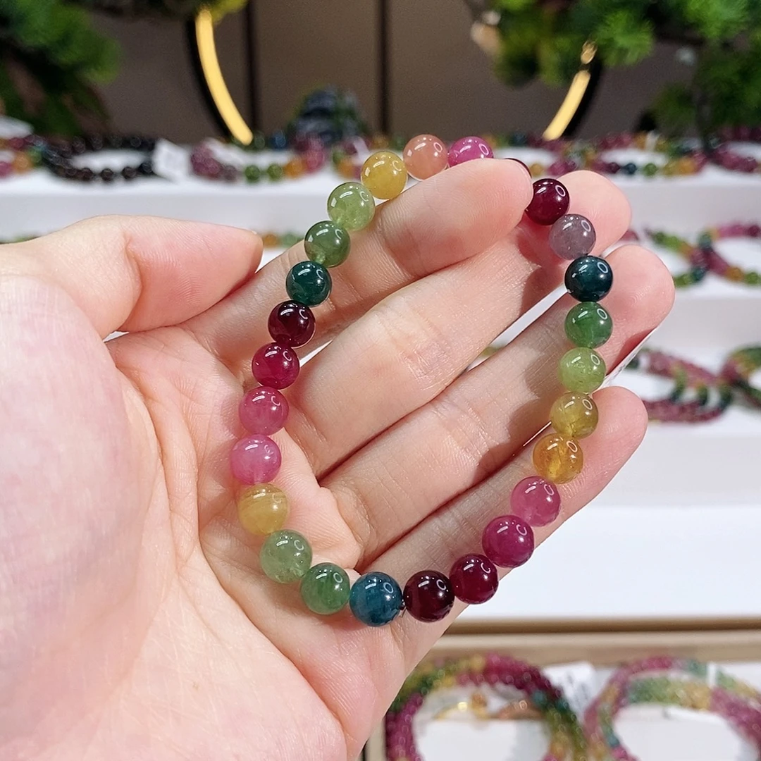 手串未镶嵌碧玺G2645070素圈颜色微差