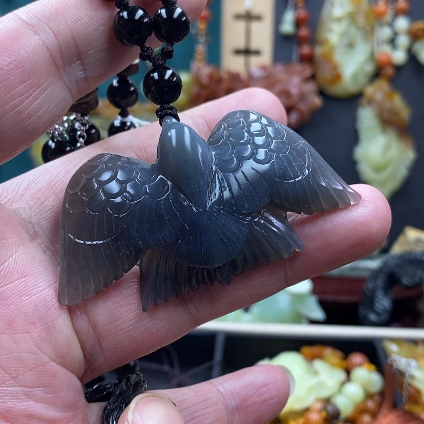 【闪购商品】蛇纹石玉吊坠未镶嵌