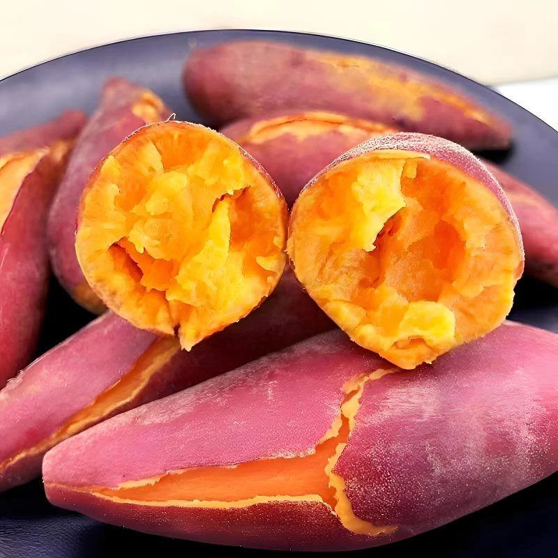 新鲜现挖红心黄心地瓜番薯香甜软糯西瓜红蜜薯正宗沙地糖心红薯