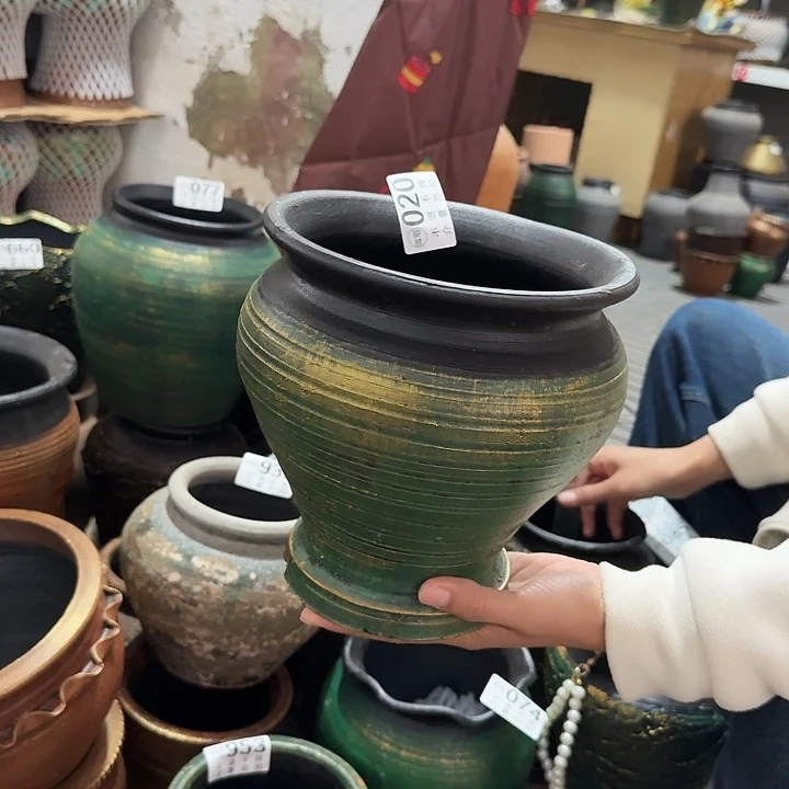 瑕疵金绿鱼尾020高度20口径18