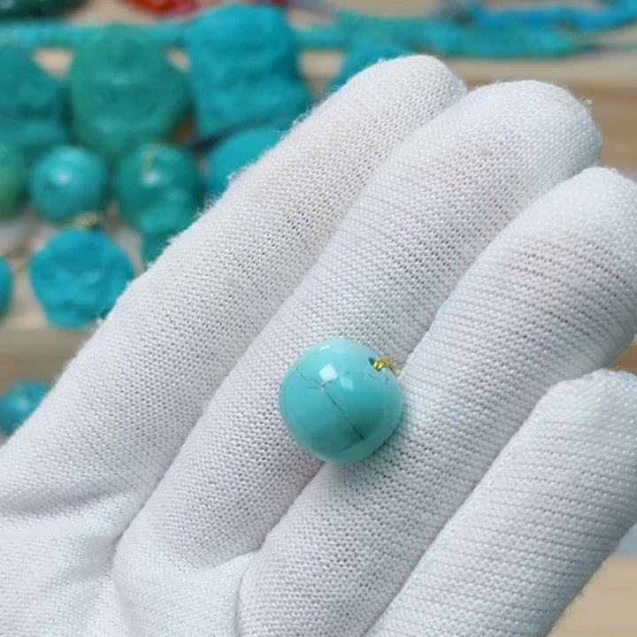 未镶嵌绿松石珠宝奇石山****家