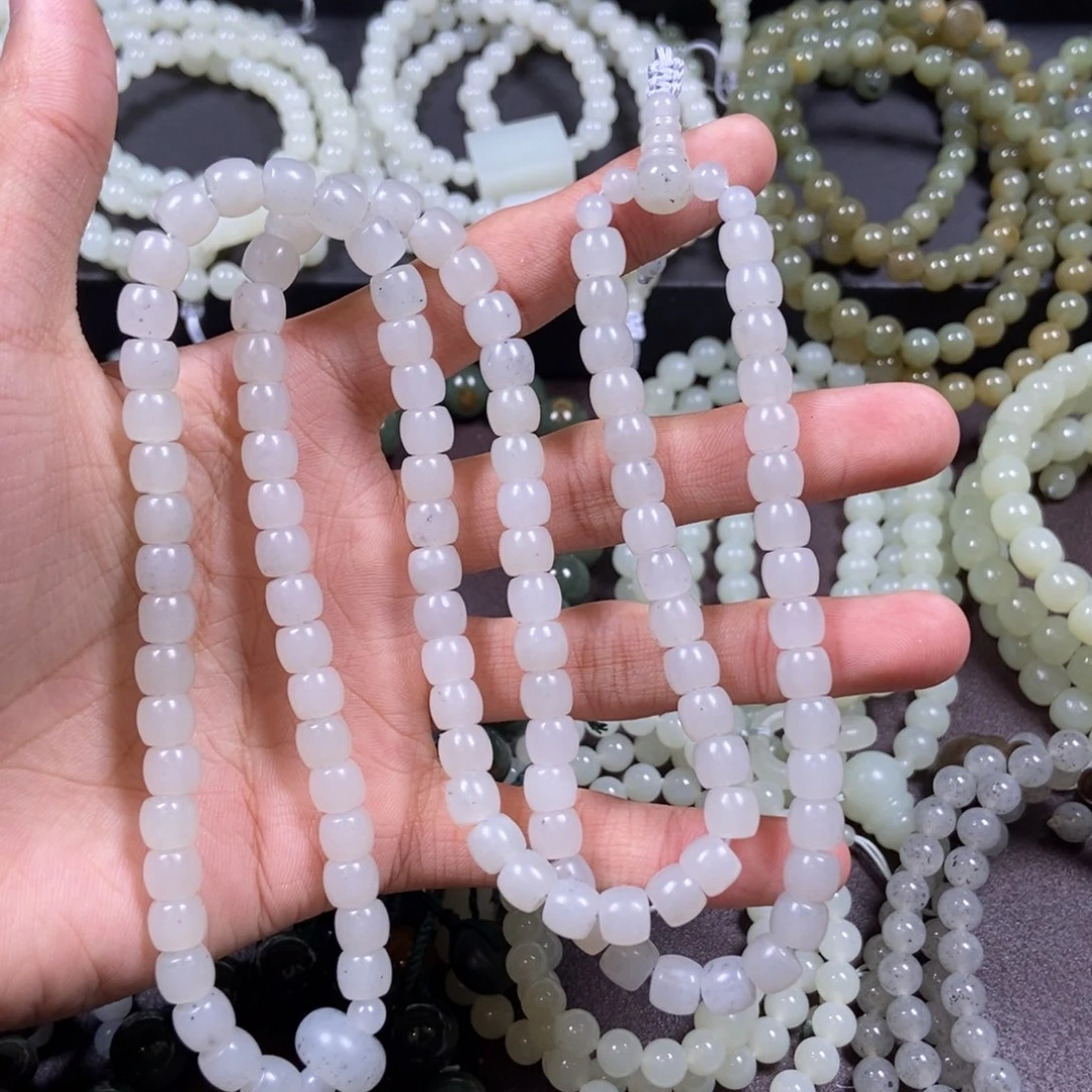 抛***玉和田玉未镶嵌把件