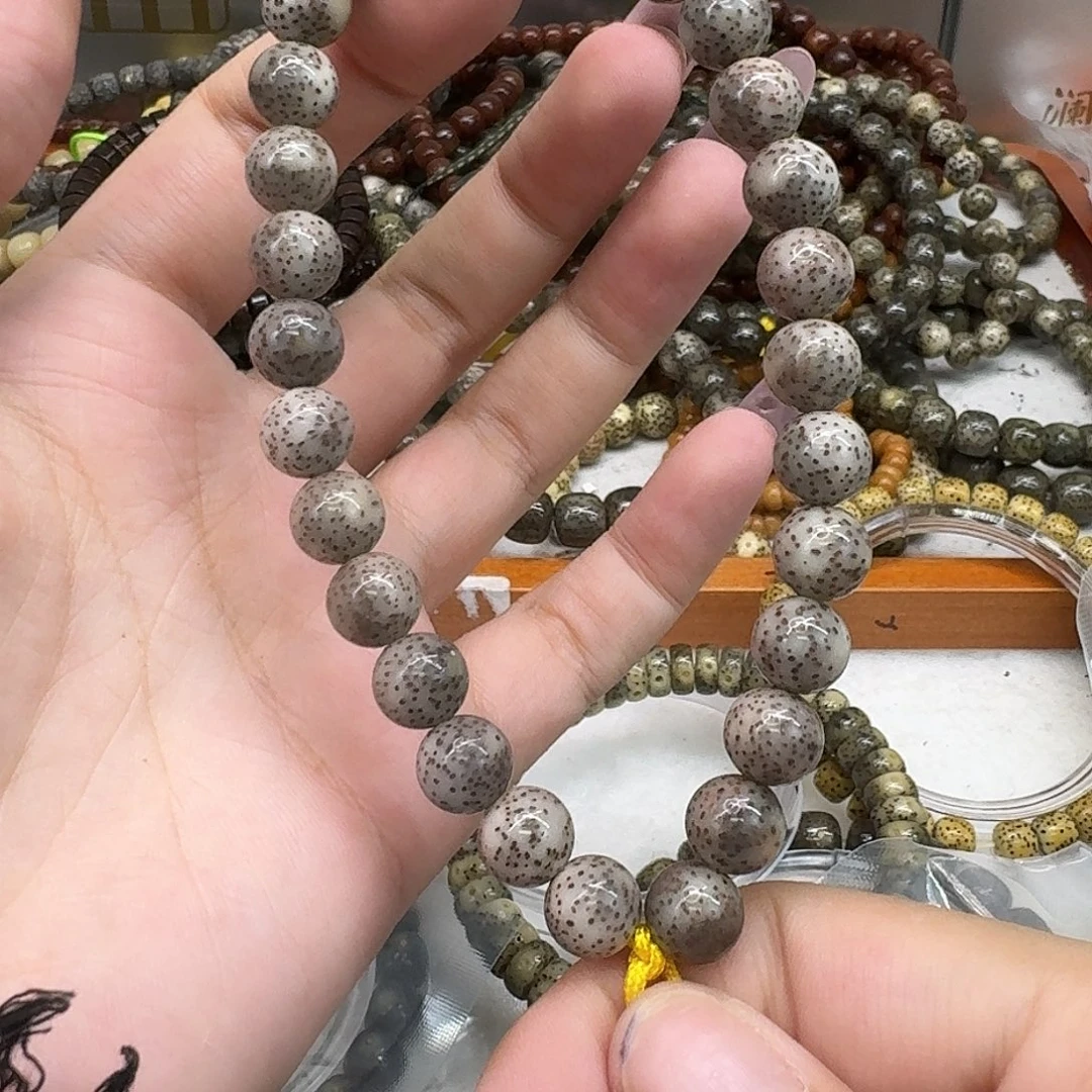 手串星月菩提42高端卡姿兰大眼睛奶奶灰糖豆同枝99