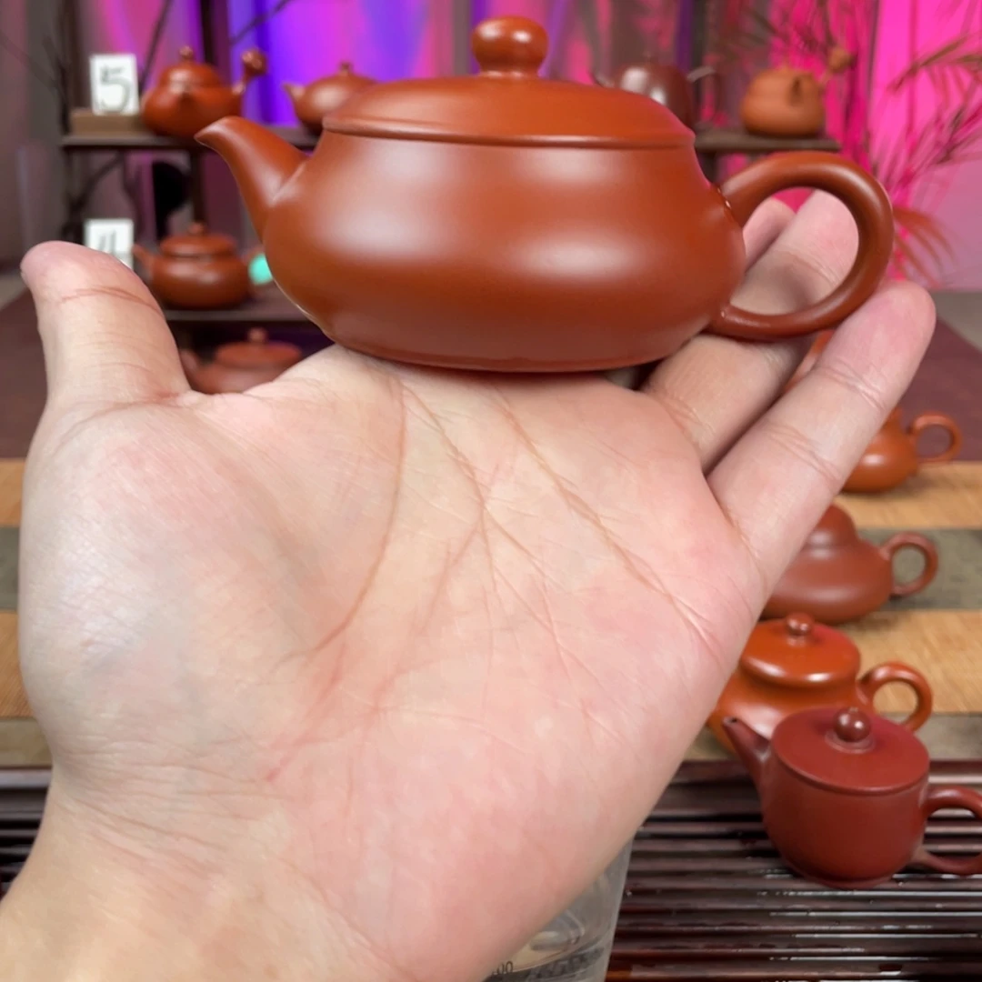 紫砂茶壶精工明炉110cc