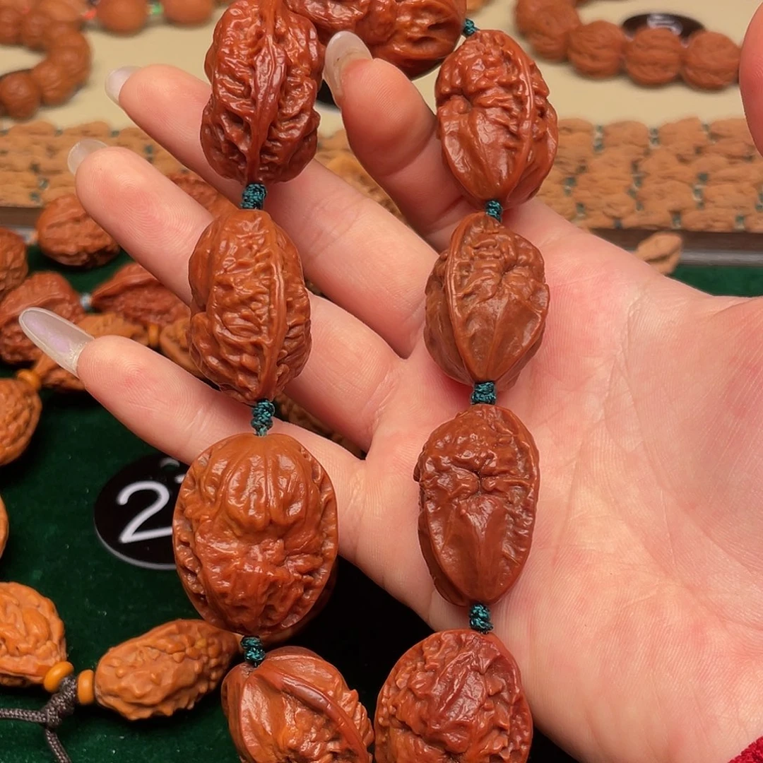 小***粥文玩核桃吊坠异形