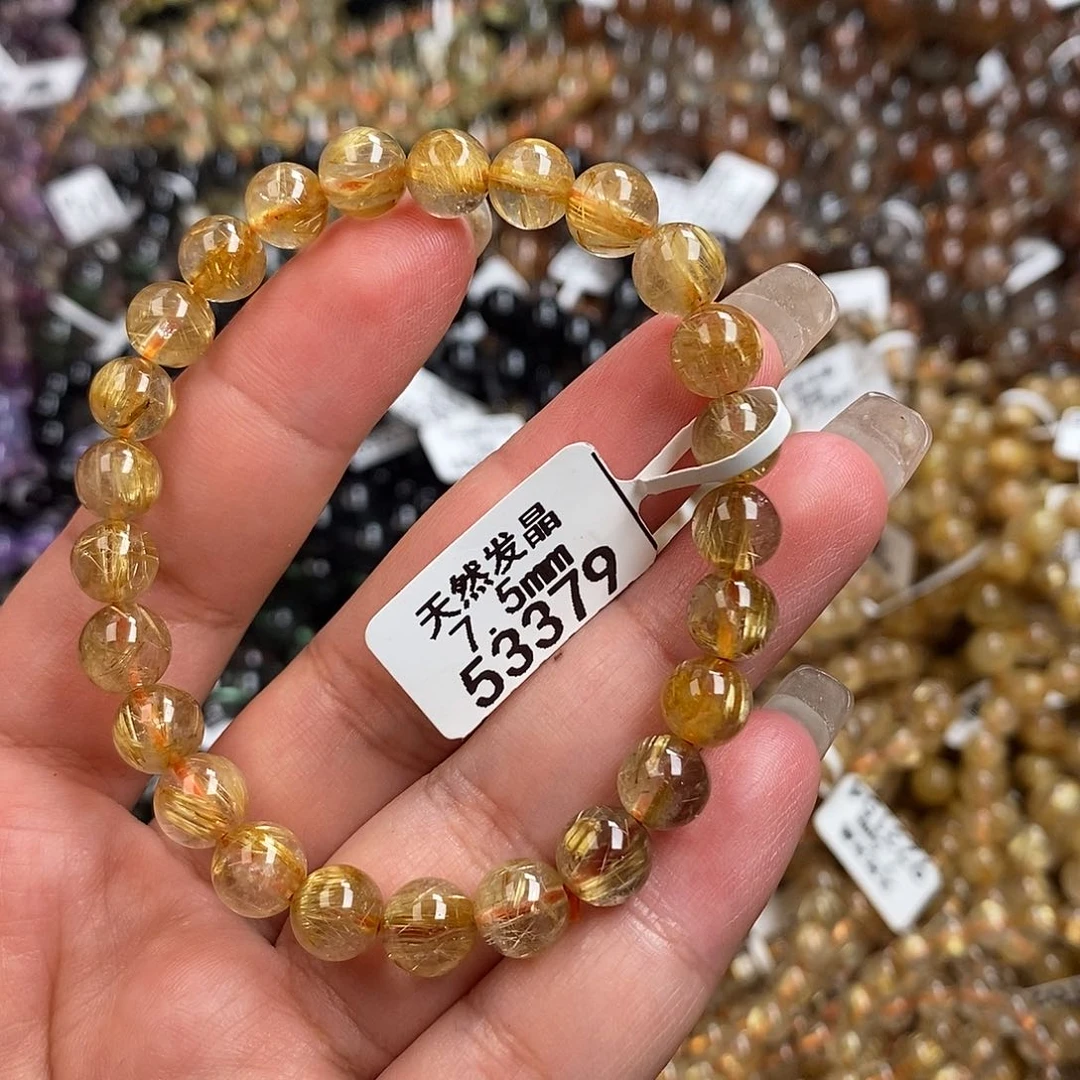 水晶手链未镶嵌水