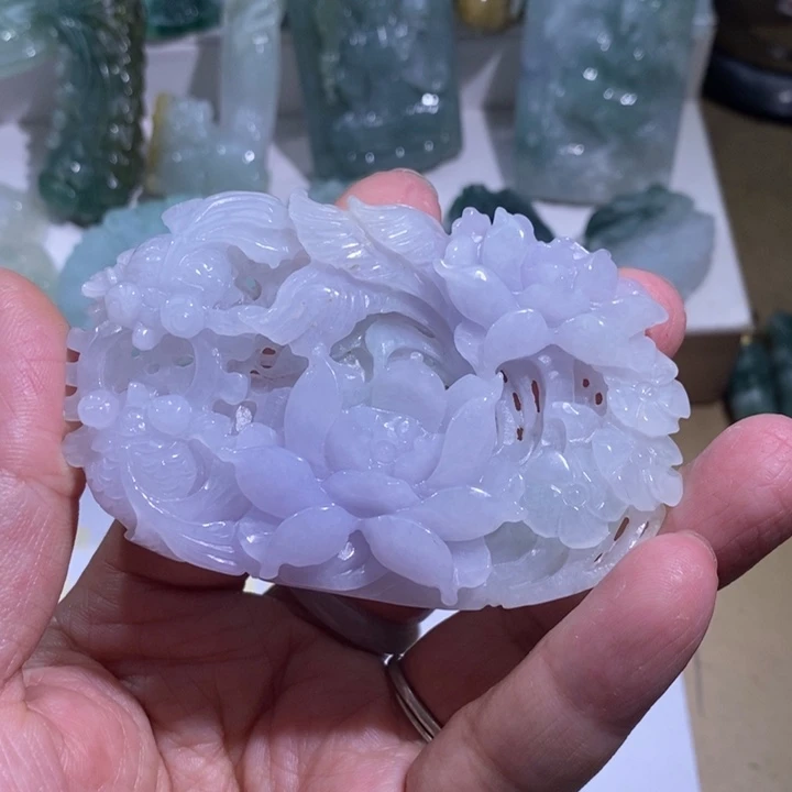 【闪购商品】颈饰未镶嵌翡翠鱼