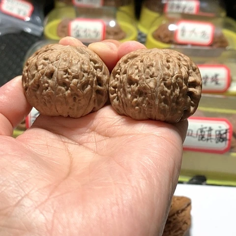 吊坠文玩核桃40平底锅
