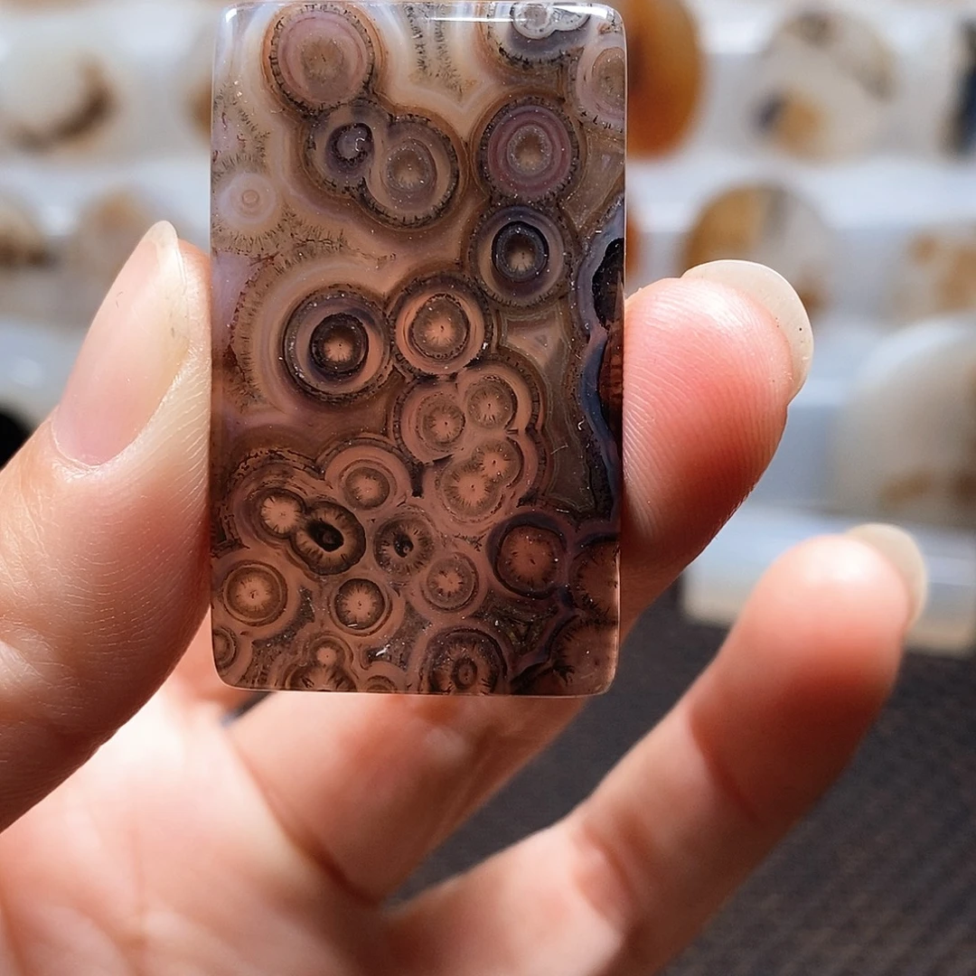 玛瑙/玉髓未镶嵌吊坠(不含链)