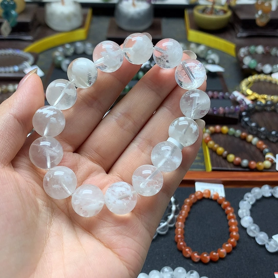 人***川未镶嵌手链水晶手链