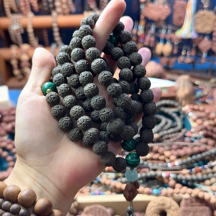 清远古方1.1花珠微瑕108子