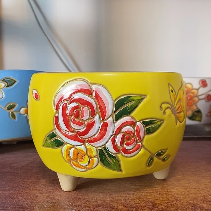 外13内11.5高10左右纯手工制作，一单包邮