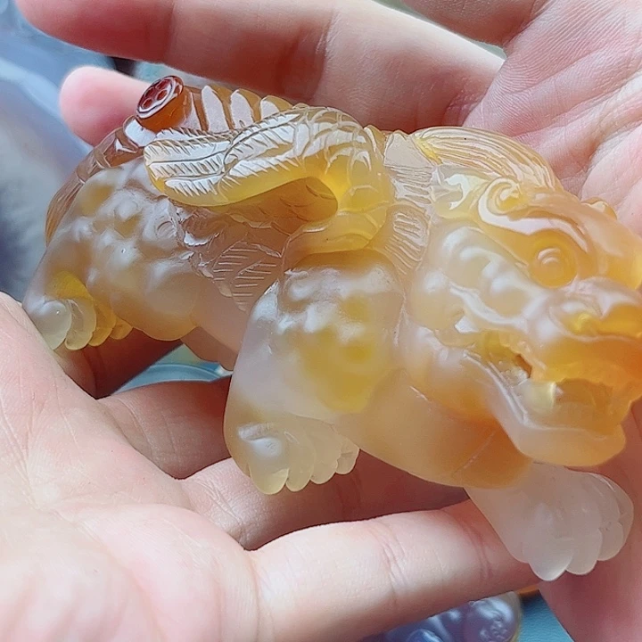 一***风未镶嵌玛瑙手饰吊坠
