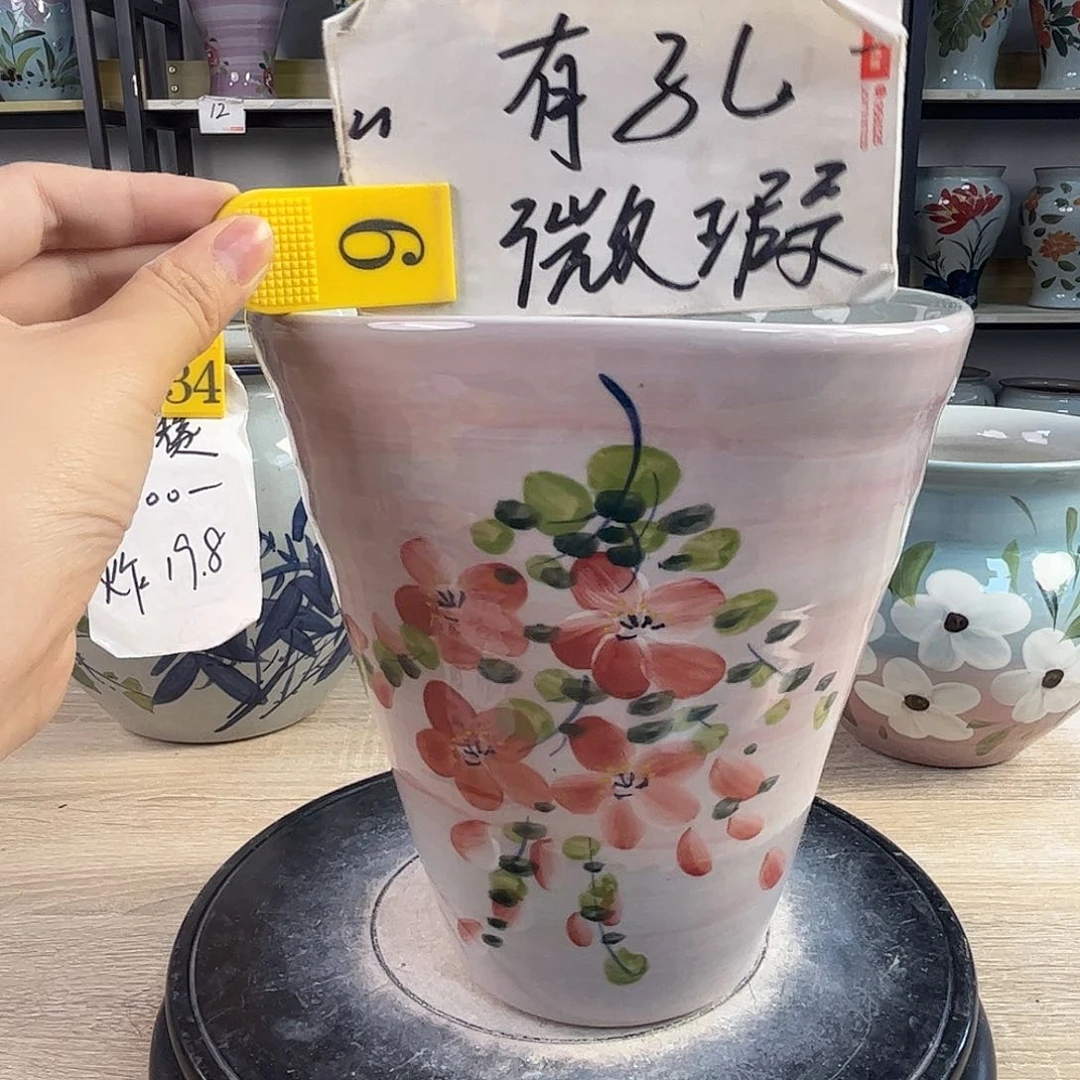 罐1tc景德鎮陶瓷花盆