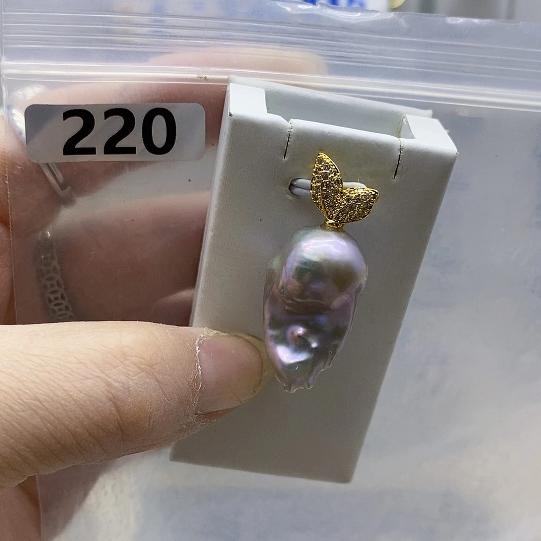 颈饰合金淡水珍珠