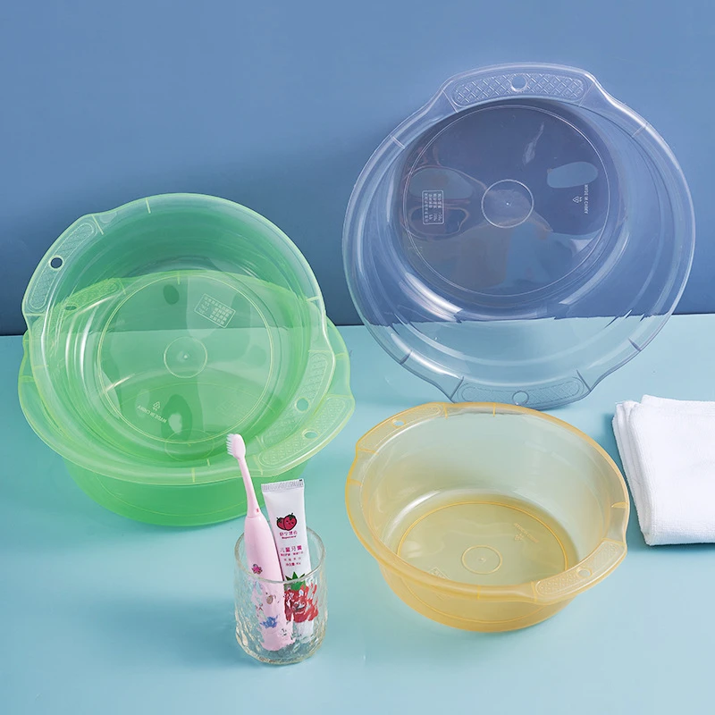 加厚塑料洗脸盆家用大中小号洗衣服盆子学生宿舍洗脚盆小婴儿面盆