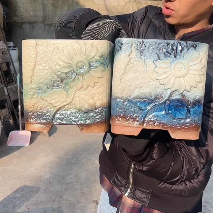 红陶复古两个色口径19高度19