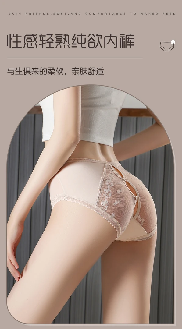 恩熙-新款蕾丝性感纯欲内裤3899#