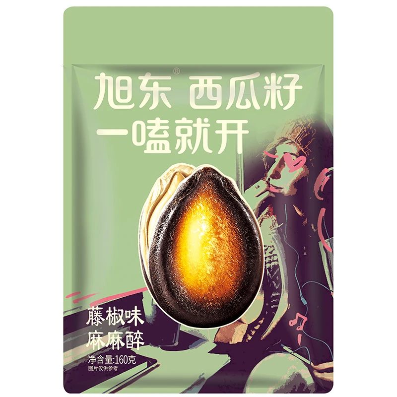 【直播间专享】旭东藤椒味西瓜子独立小包160g/包休闲年货零食