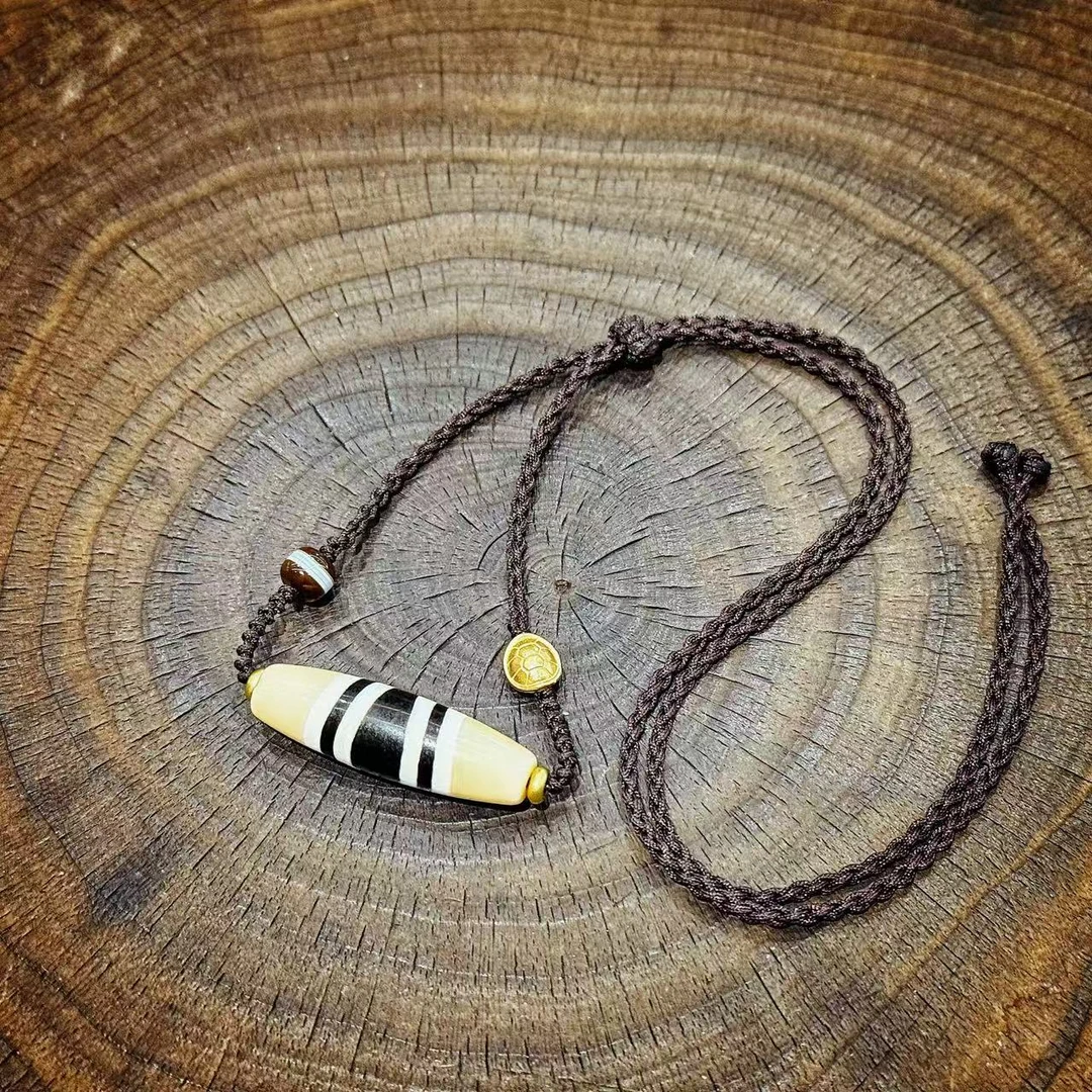 伽·元｜线珠-老料玛瑙锁骨链多样性发其一