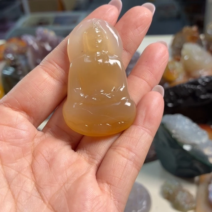 玛瑙/玉髓未镶嵌吊坠(不含链)